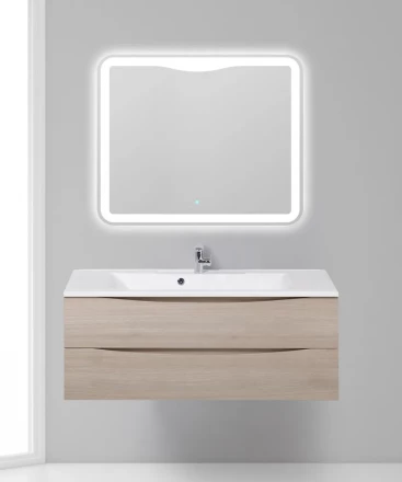 BelBagno MARINO-CER-800-2C-SO-BL-P тумба с раковиной подвесная