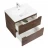 BelBagno KRAFT 39-700/390-2C-SO-BO тумба с раковиной подвесная