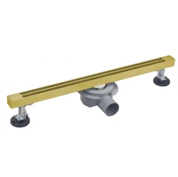 Wonzon &amp; Woghand WW-65409T-BG Душевой трап 90 см брашированное золото