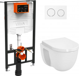 Vitra S40 L-box 9005B003-7211 Унитаз подвесной безободковый с крышкой микролифт