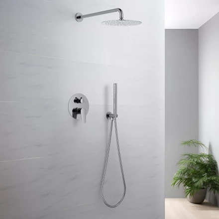 AQUATEK БЕТТА AQ1172CR set 3 в 1 душевой комплект