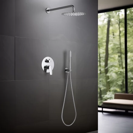 AQUATEK БЕТТА AQ1172CR set 3 в 1 душевой комплект