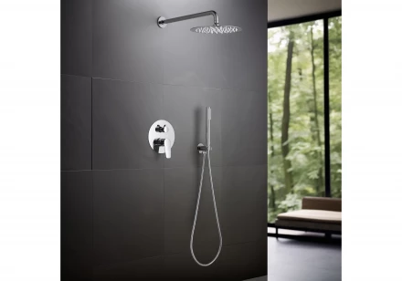 AQUATEK БЕТТА AQ1172CR set 3 в 1 душевой комплект