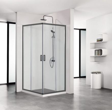 Aquatek AQ ARI KV 09020BL Душевой уголок 90x90x200