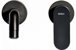 MAMOLI SADLER 46070000602K Matt black смеситель для раковины встраиваемый, внутренняя часть в компле