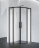 Belbagno ACQUA-R-2-90-C-NERO душевой угол стекло прозрачное
