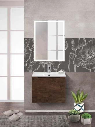 BelBagno KRAFT-800-2C-SO-CG тумба с раковиной подвесная