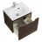 BelBagno KRAFT-800-2C-SO-CG тумба с раковиной подвесная