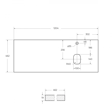 BelBagno KRAFT39-700/390-2C-PIA-BO тумба с раковиной напольная