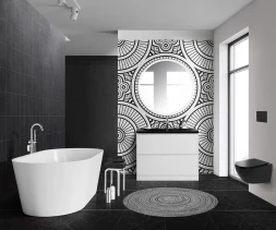 BelBagno ALBANO-1200-2C-SO-BL тумба с раковиной подвесная