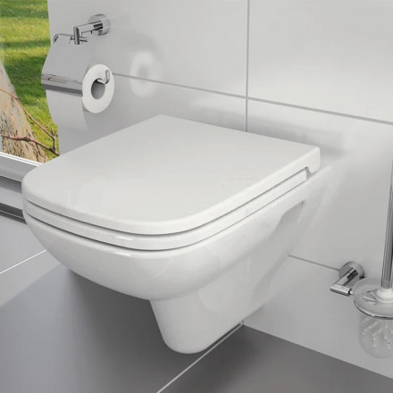 Vitra S20 9004B003-7207 Унитаз подвесной в комплекте с инсталляцией (клавиша хром)