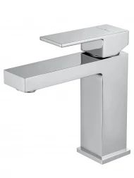 Wonzon &amp; Woghand Cube WW-88139016-CR Смеситель для раковины черный матовый