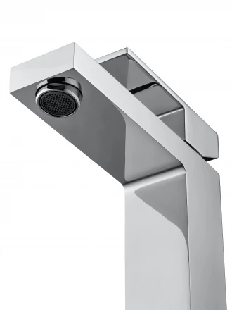 Wonzon &amp; Woghand Cube WW-88139016-CR Смеситель для раковины черный матовый