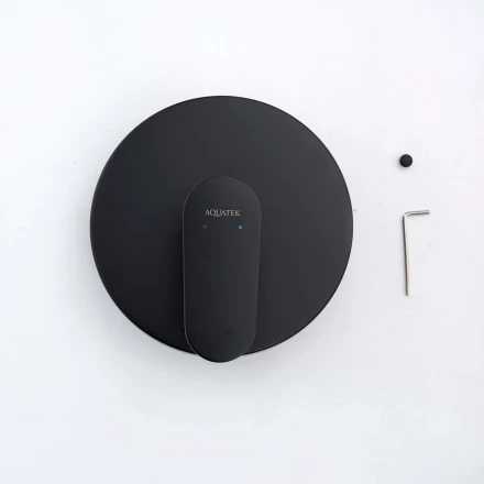 Aquatek Ника AQ1866MB Смеситель для душа  матовый черный