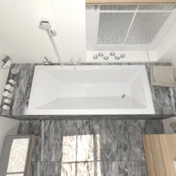 Triton Сириус 180x80 Ванна из искусственного камня