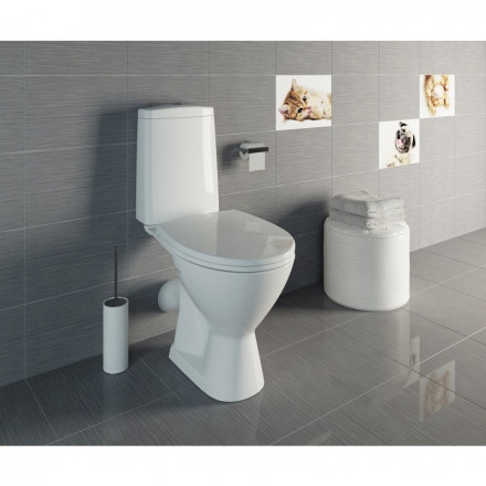 Cersanit Just S-KO-JUS031-3/6-PL-w Унитаз компакт с сиденьем микролифт