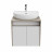 Kerama Marazzi PRO 60 тумба подвесная 2 дверцы, белая глянцевая