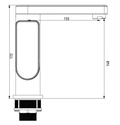 Savol S-600716 смеситель для раковины