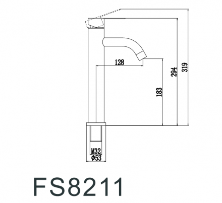 Fmark FS8211H смеситель для умывальника