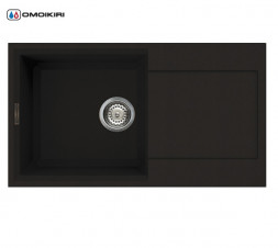 Omoikiri Sakaime 78-DC мойка 780x435 темный шоколад