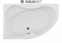 Aquanet Capri 170x110 левая акриловая ванна без гидромассажа