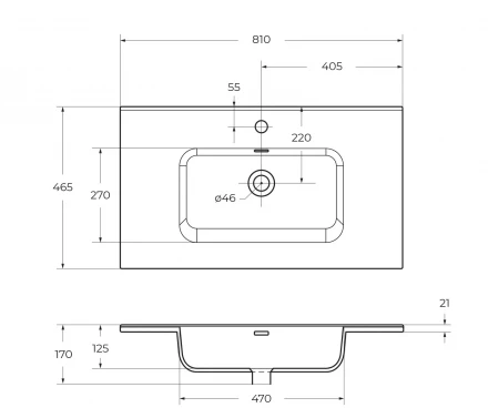 BelBagno KRAFT-600-2C-SO-PP тумба с раковиной подвесная