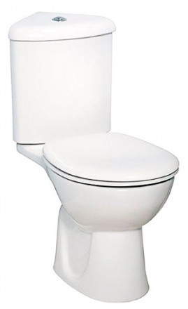 Vitra Arkitekt 9754B003-7200 унитаз угловой напольный с бачком