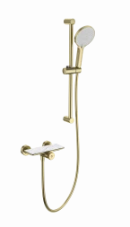 Wonzon &amp; Woghand WW-B2052-A-BG Смеситель для душа с гарнитуром темный графит
