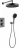 Boheme Cell 427-GM/135-2-GM Комплект для душа