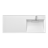 Раковина Aquaton Лондри 1200 белая 1A72243KLH010