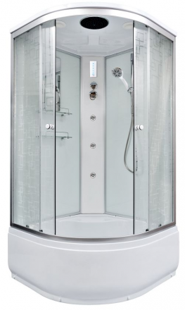 Deto ЕМ4590 Душевая Кабина 90x90 с гидромассажем и электрикой