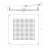 Bossini Dream Cube H38459 CR Верхний душ 47x47
