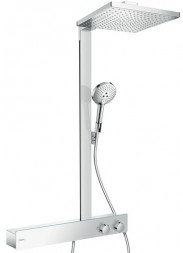 Hansgrohe Showerpipe 300 1jet с ShowerTablet 600 27363000 Душевая стойка