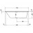 Duravit P3 Comforts 700375 Акриловая ванна 170x75