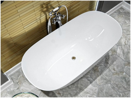 Aquastone Бали 170 Ванна из искусственного камня