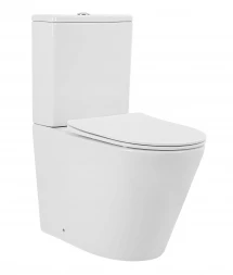 Milleau Onyx MYL8380GW Унитаз-компакт безободковый с микролифтом белый глянец