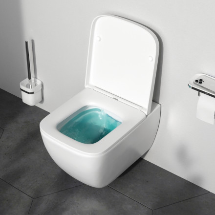 Am.pm Gem C901701SC Унитаз подвесной FlashClean с сиденьем микролифт