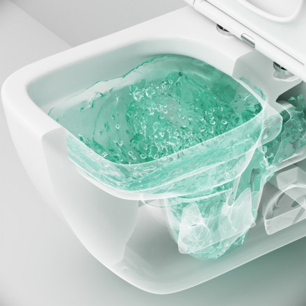Am.pm Gem C901701SC Унитаз подвесной FlashClean с сиденьем микролифт