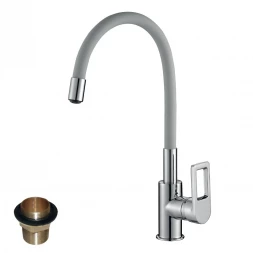 Rossinka Z Z35-35U-Gray Смеситель для кухонной мойки
