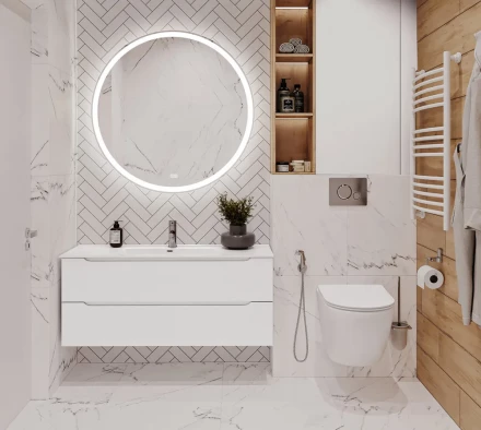BelBagno KRAFT 39-600/390-2C-SO-CG тумба с раковиной подвесная
