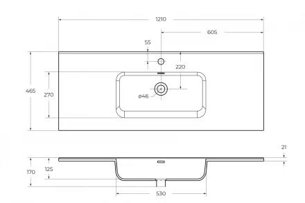 BelBagno KRAFT 39-600/390-2C-SO-CG тумба с раковиной подвесная