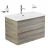 BelBagno VITTORIA-1000-2C-SO-TB-P тумба с раковиной подвесная
