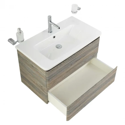 BelBagno VITTORIA-1000-2C-SO-TB-P тумба с раковиной подвесная