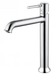 Wonzon &amp; Woghand Tor WW-88019073-CR Смеситель для раковины высокий черный матовый