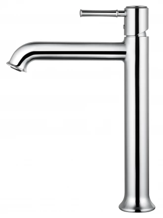 Wonzon &amp; Woghand Tor WW-88019073-CR Смеситель для раковины высокий черный матовый