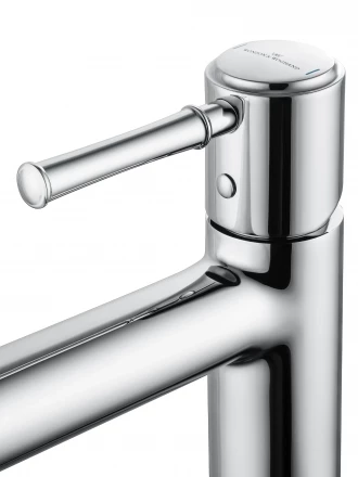 Wonzon &amp; Woghand Tor WW-88019073-CR Смеситель для раковины высокий черный матовый
