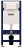 Iddis Optima Home OPH0000i32K Комплект 2 в 1 инсталляция и клавиша смыва