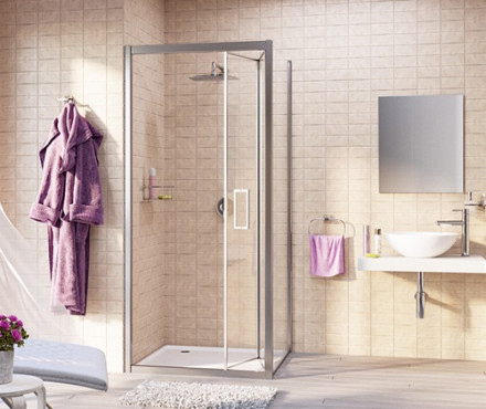 WasserKRAFT Weser 78F03 Душевой угол 90x90