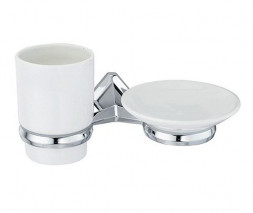 Wasserkraft Aller K-1126C Держатель стакана и мыльницы