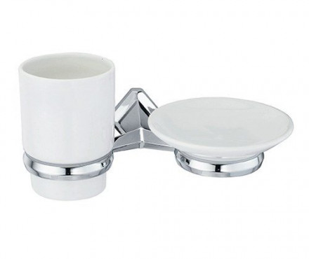 Wasserkraft Aller K-1126C Держатель стакана и мыльницы